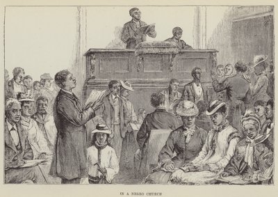 In a Black Church by George Augustus Sala