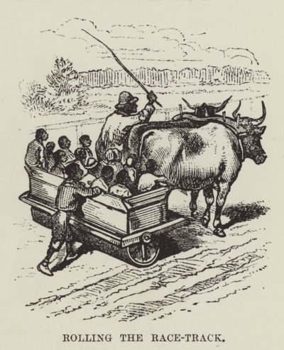Rolling the Race-Track by George Augustus Sala