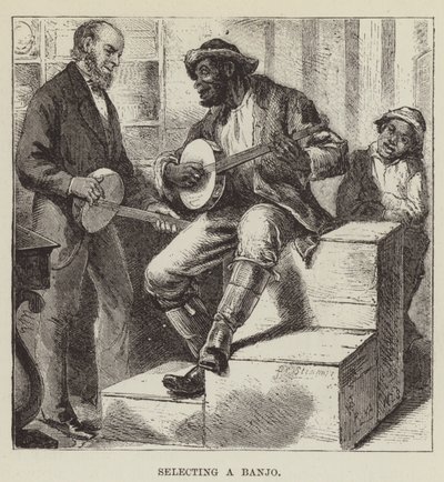 Selecting a Banjo by George Augustus Sala