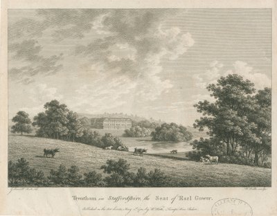 Trentham Hall by George Barrett