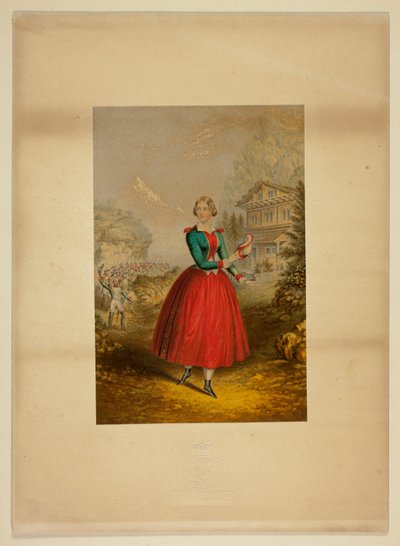 The Daughter of the Regiment by George Baxter