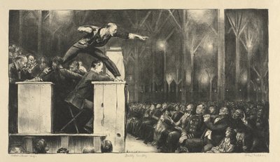 Billy Sunday by George Bellows