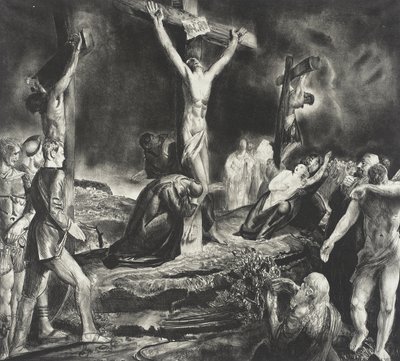 Crucifixion of Christ by George Bellows