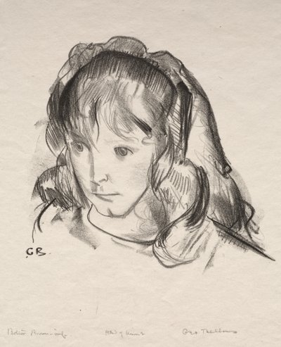 Head of Anne by George Bellows