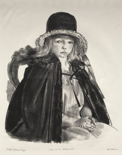 Jean in a Black Hat by George Bellows