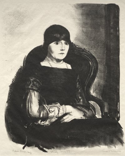 Study, Mrs. R. by George Bellows