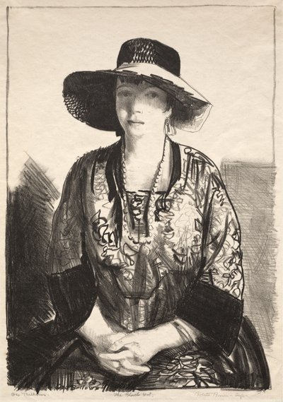 The Black Hat by George Bellows