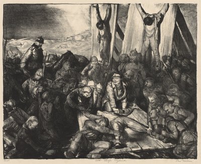 War Series: God Punish, England by George Bellows