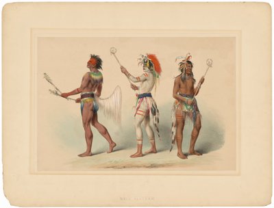 Ball Players by George Catlin