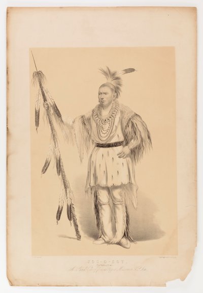 Joc-o-sot, the Walking Bear by George Catlin