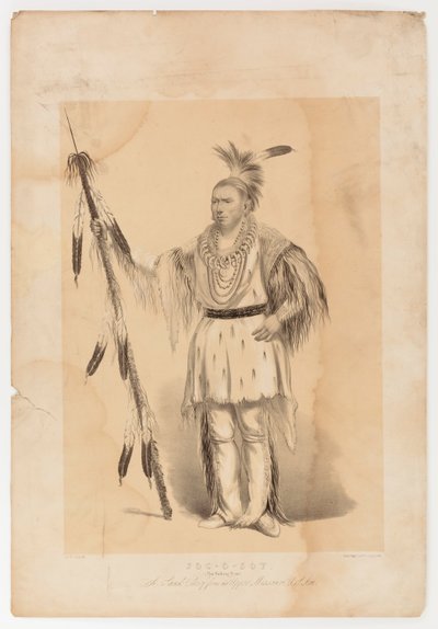 Joc-o-sot, the Walking Bear by George Catlin
