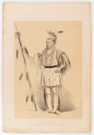 Joc-o-sot, the Walking Bear by George Catlin