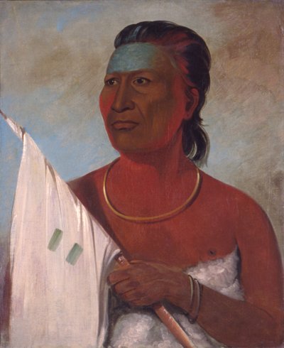Náh-pope, Soup, adviser to Black Hawk by George Catlin