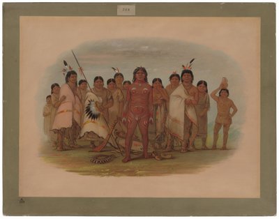 Paint Me - Apachee by George Catlin