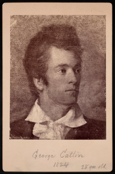 Self-Portrait of George Catlin 1796-1872, 1824 by George Catlin
