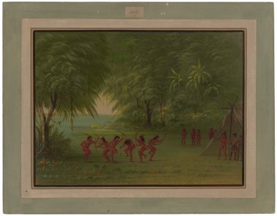 Tapuya Encampment by George Catlin