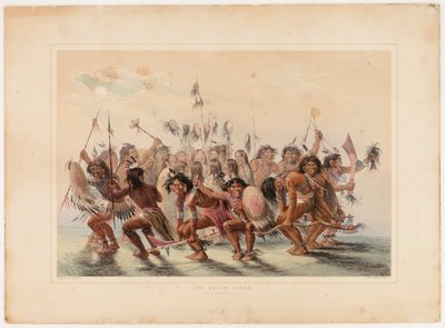 The Scalp Dance by George Catlin