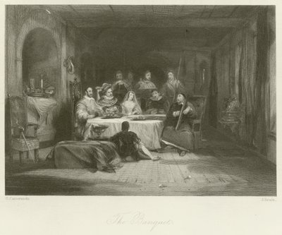 The Banquet by George Cattermole