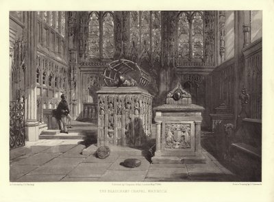 The Beauchamp Chapel, Warwick by George Cattermole