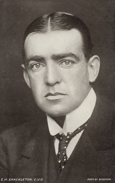 Ernest Shackleton, British Antarctic Explorer by George Charles Beresford