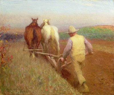 An Autumn Morning by George Clausen