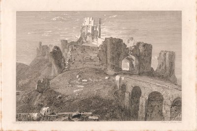 Corfe Castle, Dorsetshire by George Cooke