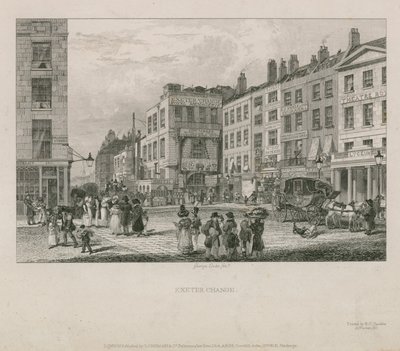 Exeter Change by George Cooke