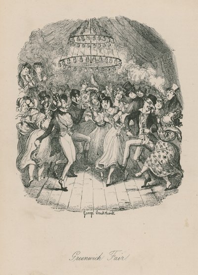 Greenwich Fair by George Cruikshank