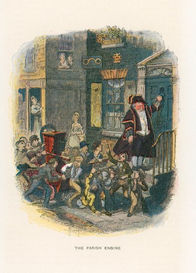 Illustration for Sketches by Boz by George Cruikshank