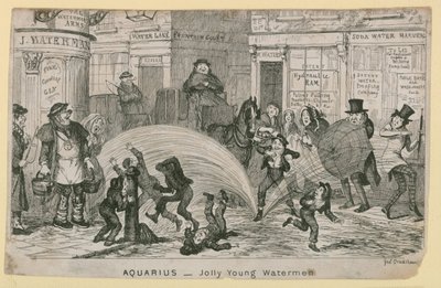 Jolly Young Watermen by George Cruikshank