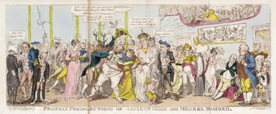 Princely Predilections or, Ancient Music and Modern Discord by George Cruikshank