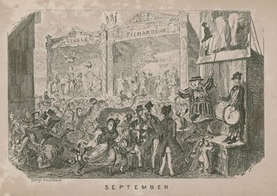 September Fair by George Cruikshank