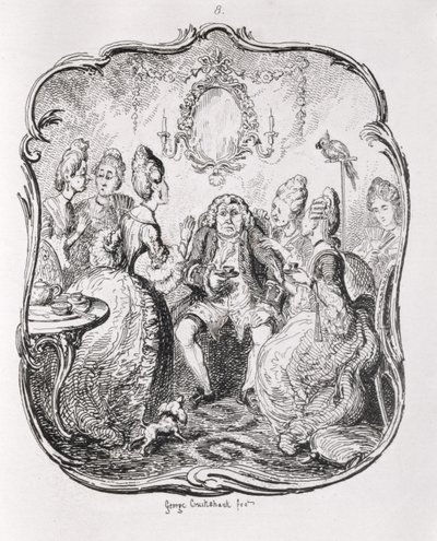 Squire Western and his Lady Cousins, from 