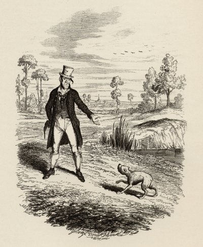 Sykes Attempting to Destroy His Dog, from 