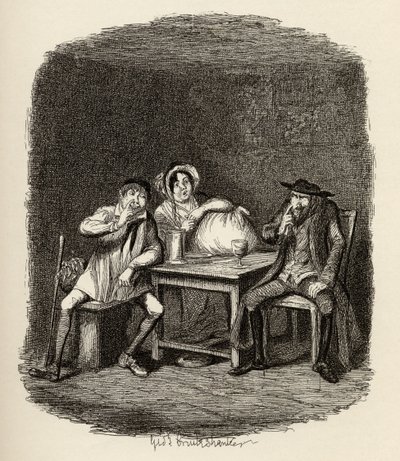 The Jew and Morris Bolter begin to understand each other, from 