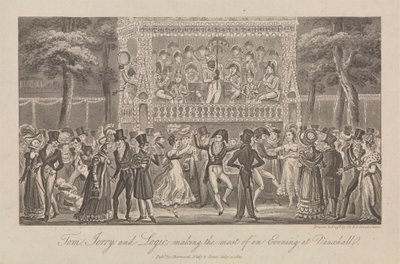 Tom, Jerry and Logic Making the Most of an Evening... by George Cruikshank