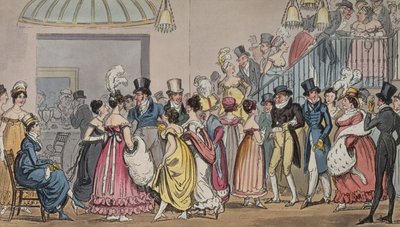 Tom and Jerry in the Saloon at Covent Garden, from Life in London by Pierce Egan, 1821 by George Cruikshank