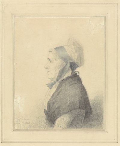 Portrait of an Elderly Lady by George Dance