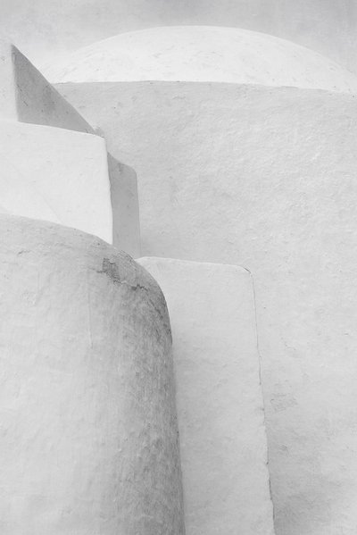 White Architectural Curves by George Digalakis