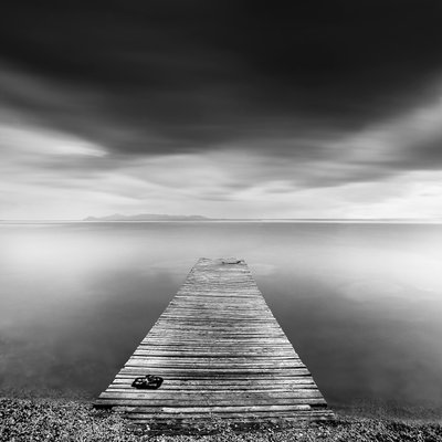 Wooden Pier Serenity by George Digalakis
