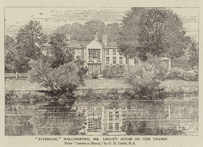 Riverside, Wallingford, Mr Leslie