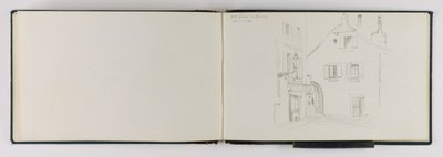Old Street in Vevey by George Elbert Burr