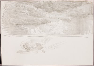 Untitled (Cloud Study) by George Elbert Burr