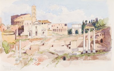 Forum from West by George Elbert Burr