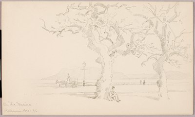 On the Marina, Palermo by George Elbert Burr