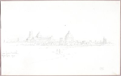 Pisa from North by George Elbert Burr