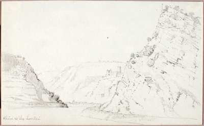 Rhine at the Lorelei by George Elbert Burr