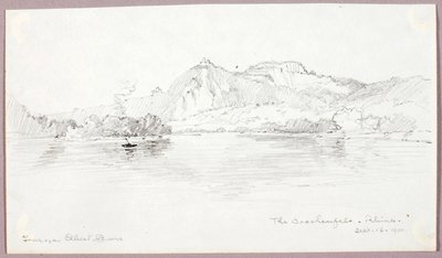 The Drachenfels, Rhine by George Elbert Burr