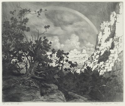 The Edge of the Desert, Arizona by George Elbert Burr