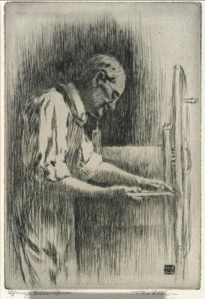 The Etcher by George Elbert Burr